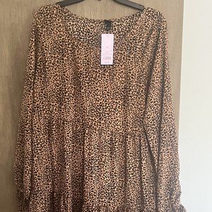 Leopard Print Dress